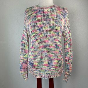 American Eagle Outfitters Confetti Loose Knot Sweater Top Size XS EUC